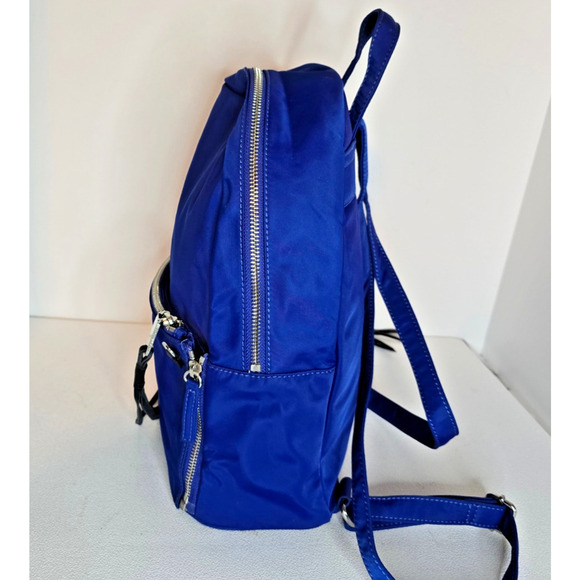 Rebecca Minkoff Backpack Blue Nylon with removable Crossbody Bag - Picture 7 of 13
